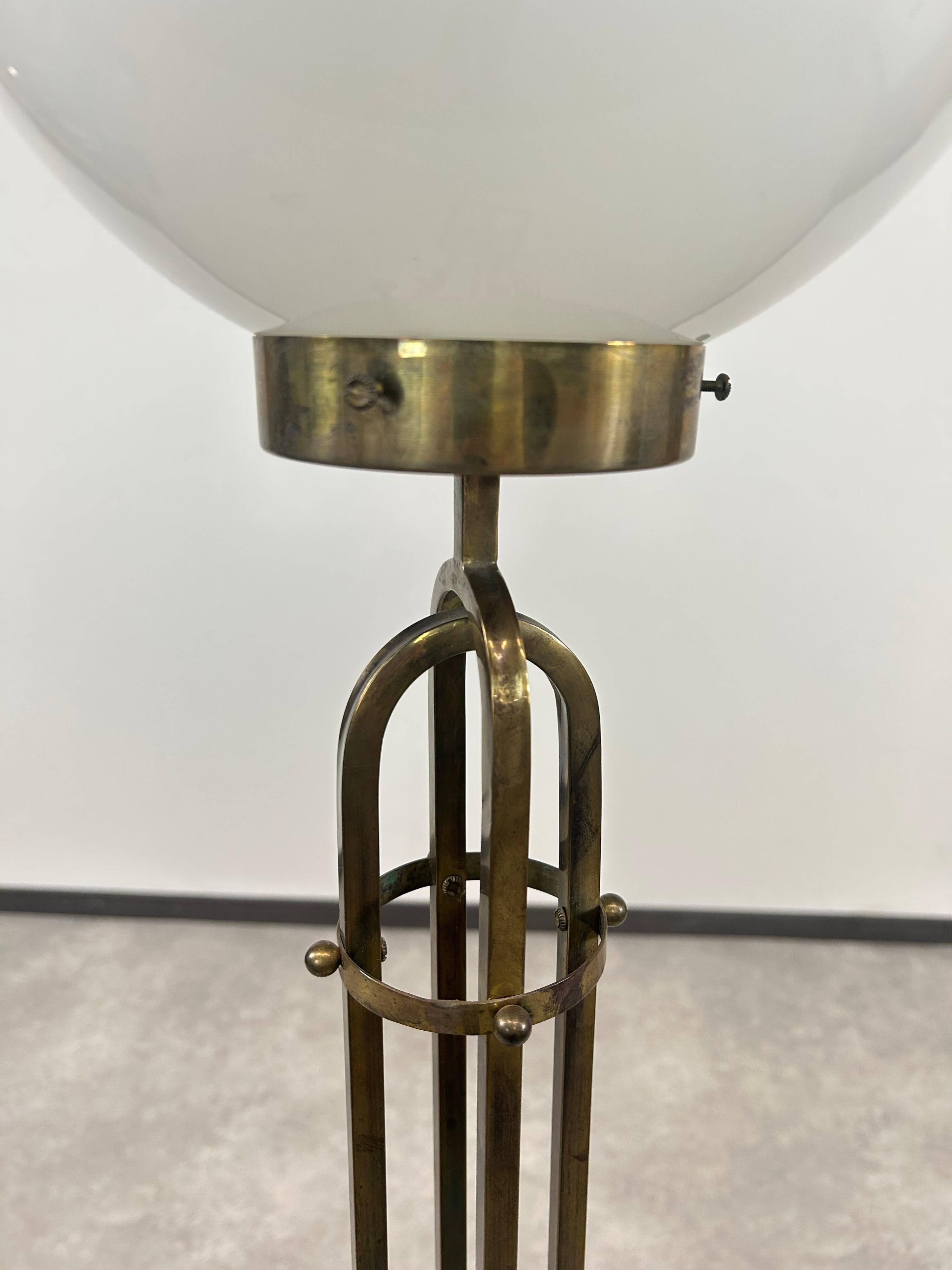 Pair of Art Nouveau floor lamps by Adolf Loos