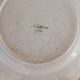 Set of 6 Sarreguemines ivory plates