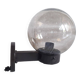 Applique  Delmas  globe « fumé » lampe