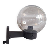 Applique  Delmas  globe « fumé » lampe