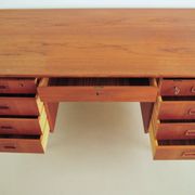Bureau en teck massif danois vintage