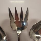 Christofle silver metal salad service mid-20th century
