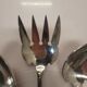 Christofle silver metal salad service mid-20th century