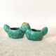 Salt and pepper shakers with chickens in slip