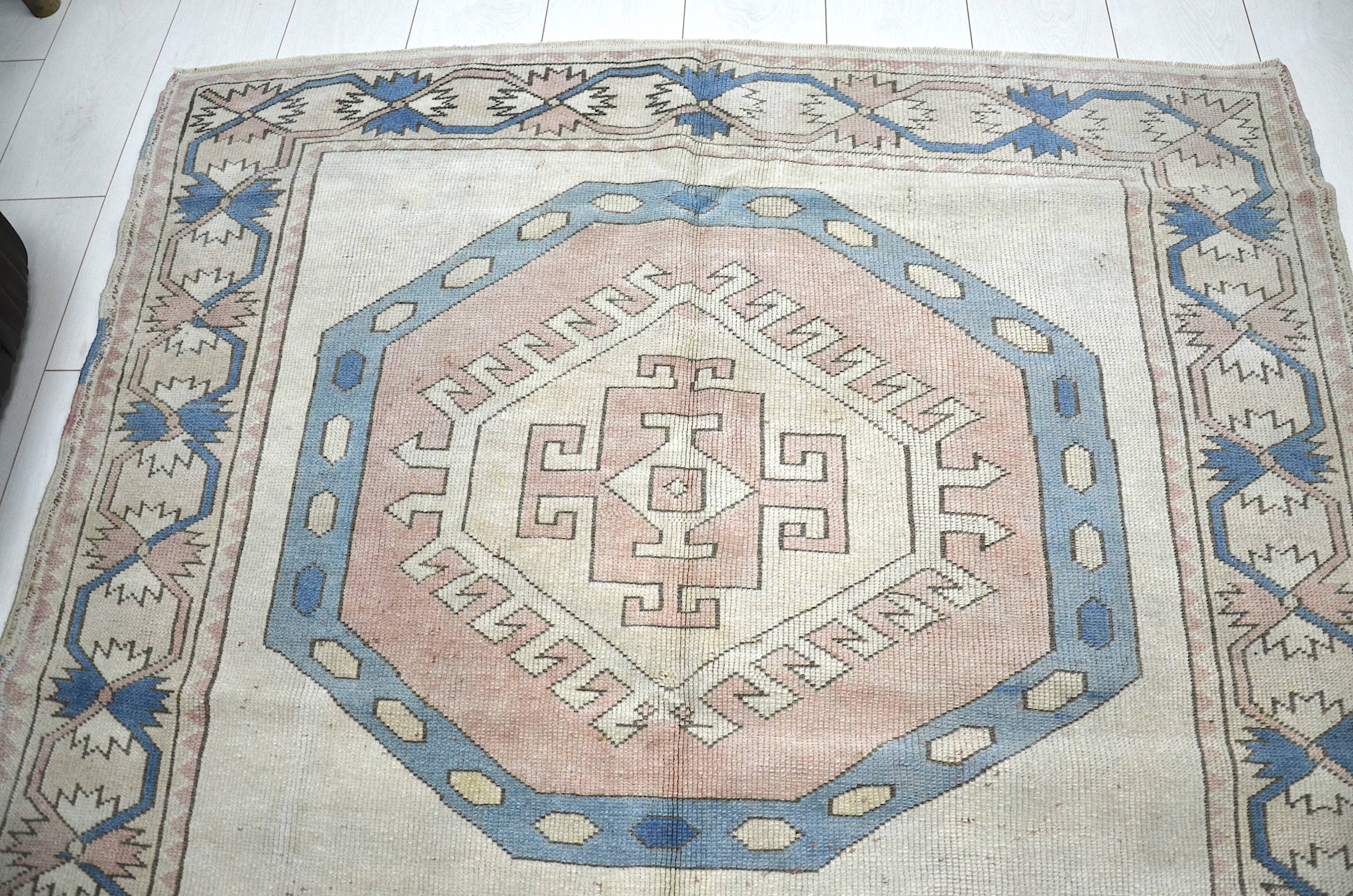 Blue & Red Anatolian Rug sku 1151