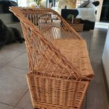 Rattan bench