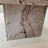 Italian Coffee or Side Table in Granite, 1980s