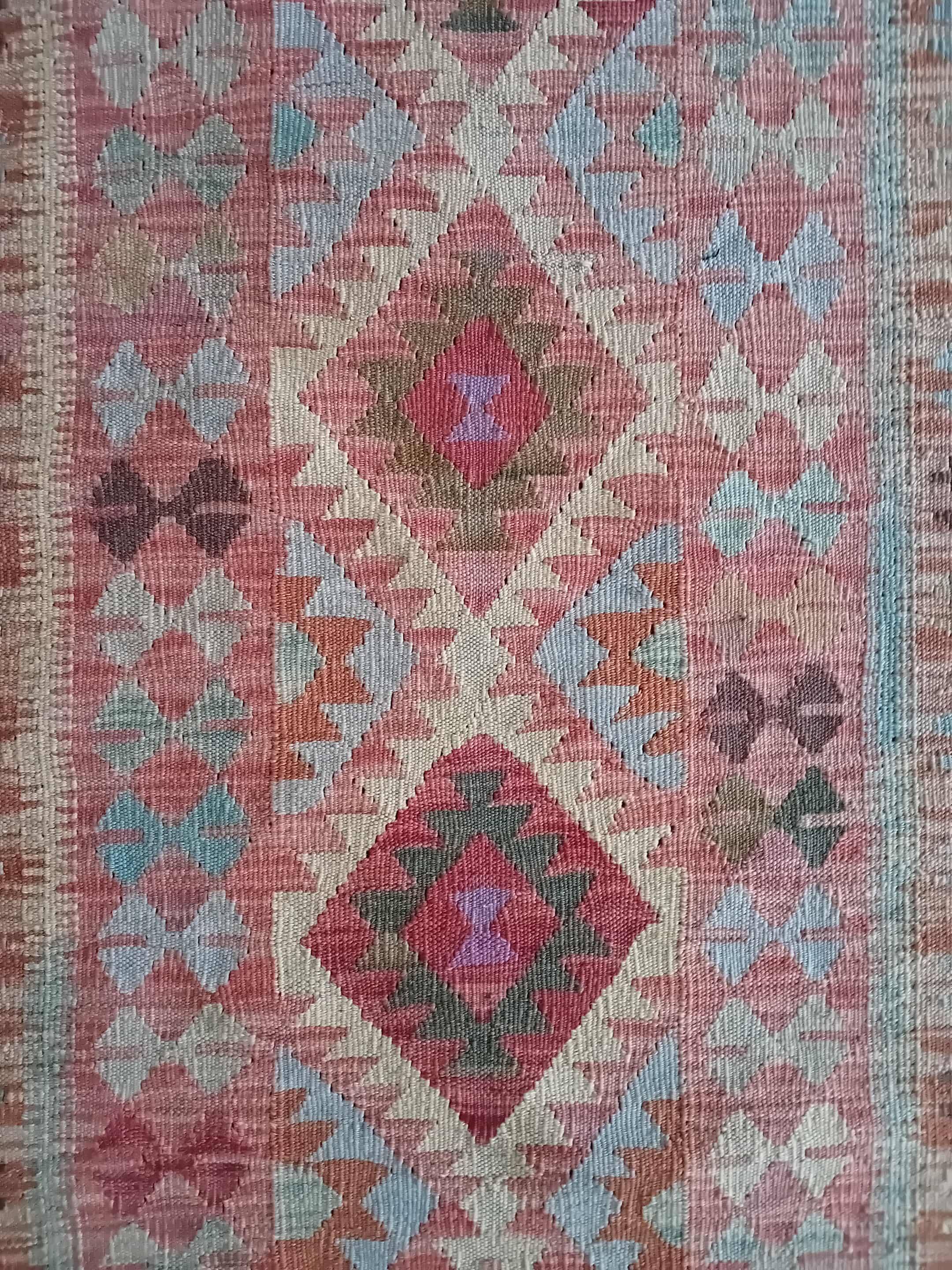 Kilim Afghan fait main 220x118cm