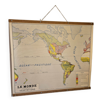 Old geography solar map 1960