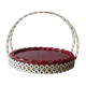 Serving tray in ceramic by Yvon Roy and metal from the 1950s