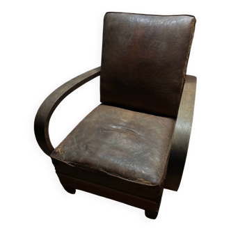 Fauteuil club art déco
