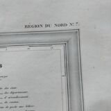 Map of the Ardennes department 1841