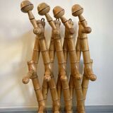 Old coat rack with 13 hooks