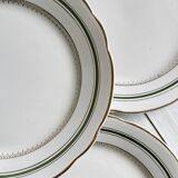 5 large Digoin & Sarreguemines Vendôme plates