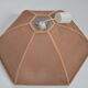Suspension en rotin marron