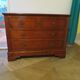 Antique - chest of drawers - 4 drawers - solid wood - cherry