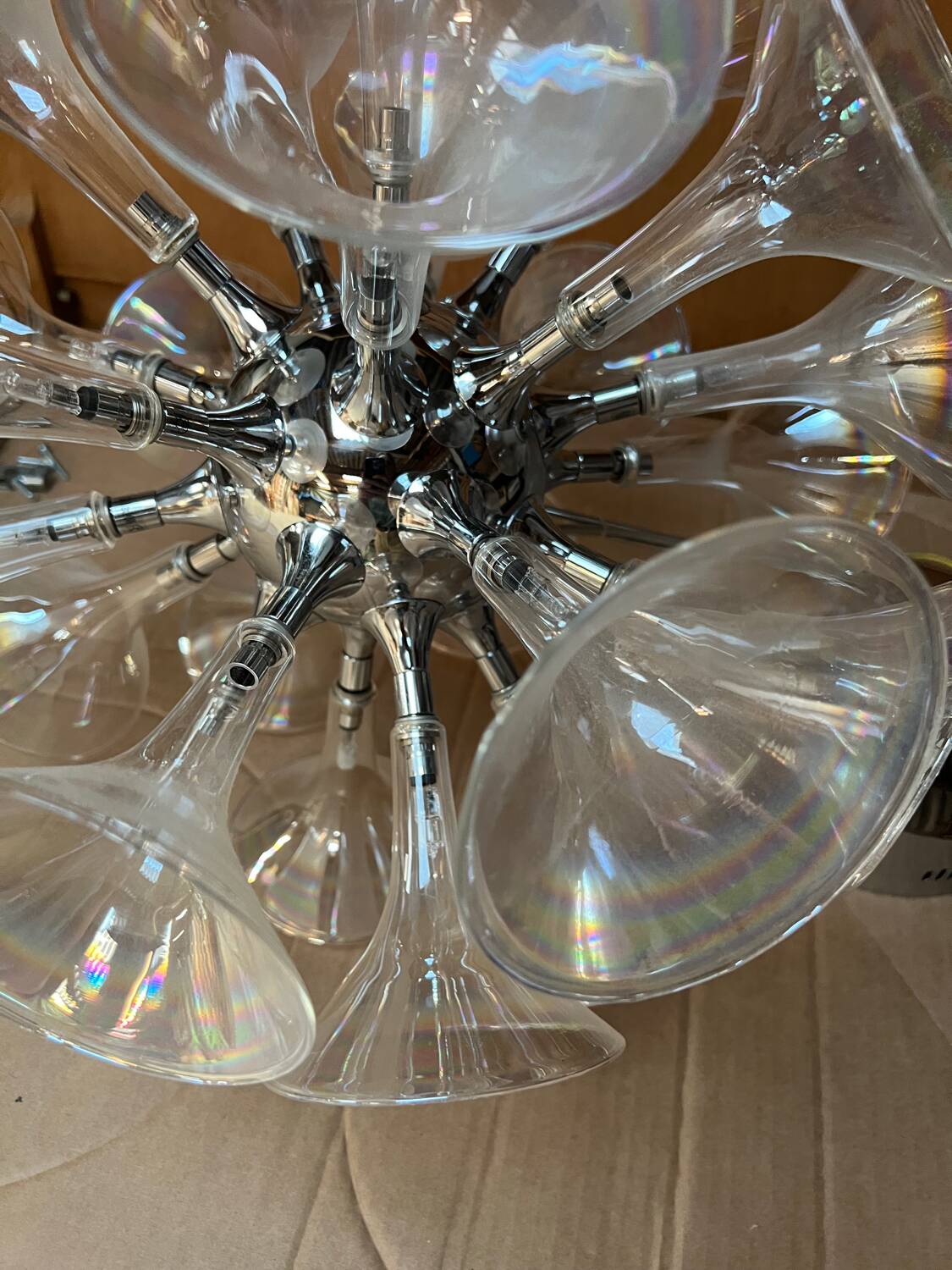 Vintage Sputnik Chandelier