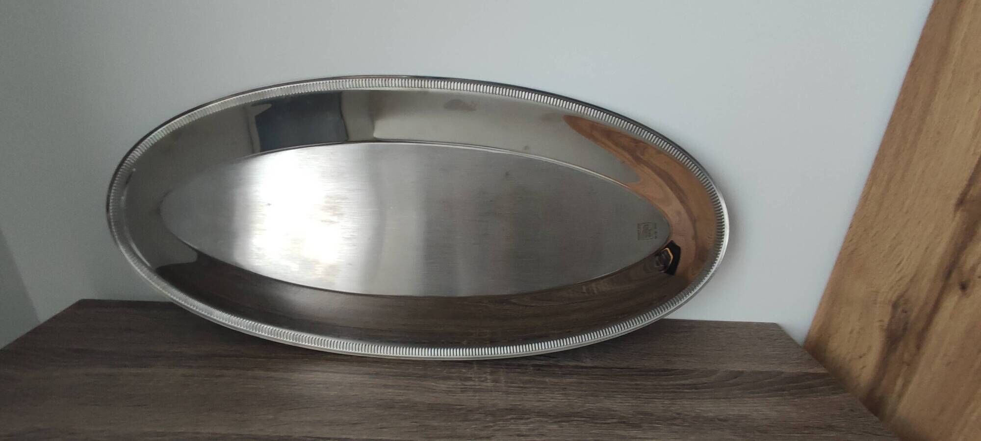 Large Jean Gouzon fish platter. President series. New with box and label.