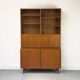 Vintage Teak Bookcase with Desk from Omann Jun, 1960s