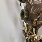 Bronze chandelier wall lights x 2