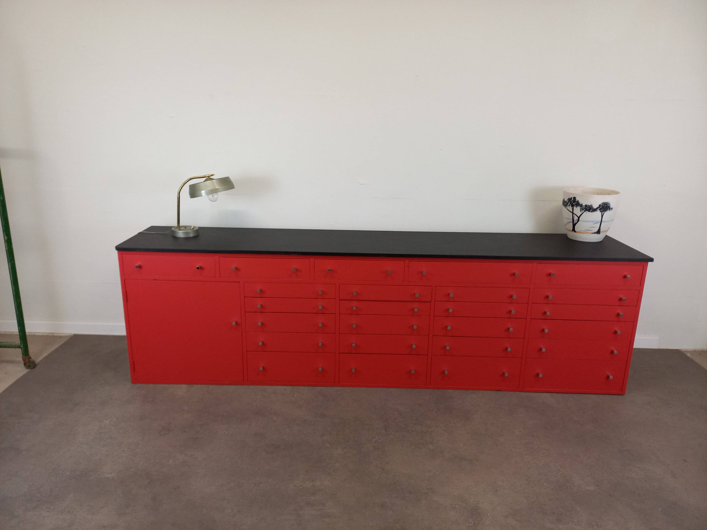 Optician's drawer unit