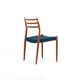 Dining Chairs Model 78 by Niels O. Møller for J.L. Møllers, 1960s, Set of 6