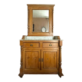 Dressing table with marble shelf
