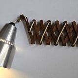 Mid-century wall scissors lamp, Sweden, 1960s