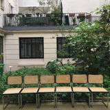 Chaises cesca B32 de Marcel Breuer