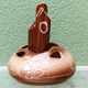 Ceramic vase, flower holder, ikebana, signed, 1960s