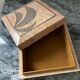 Maitland Smith jewellery box in tessellated stone