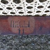 2 Thonet chairs No. 221 with bronze inlays, circa 1910