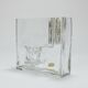 Ice Op Art glass vase by Claus Josef Riedel, Austria, 1970s