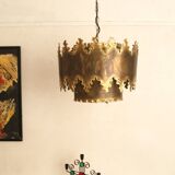 Svend Aage Holm Sorensen Danish brass lamp.