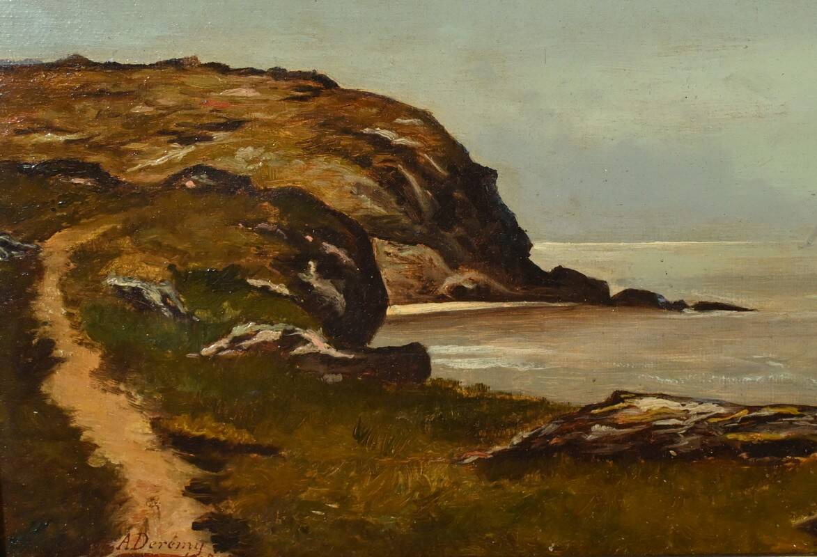 Oil painting, signed A.Derémy – 1902