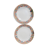 Earthenware dessert plates