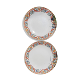 Assiettes à dessert faïence