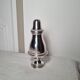 Antique 1960s English Style Silver Plated Metal Sugar Bowl