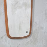 Danish teak mirror, 1960s