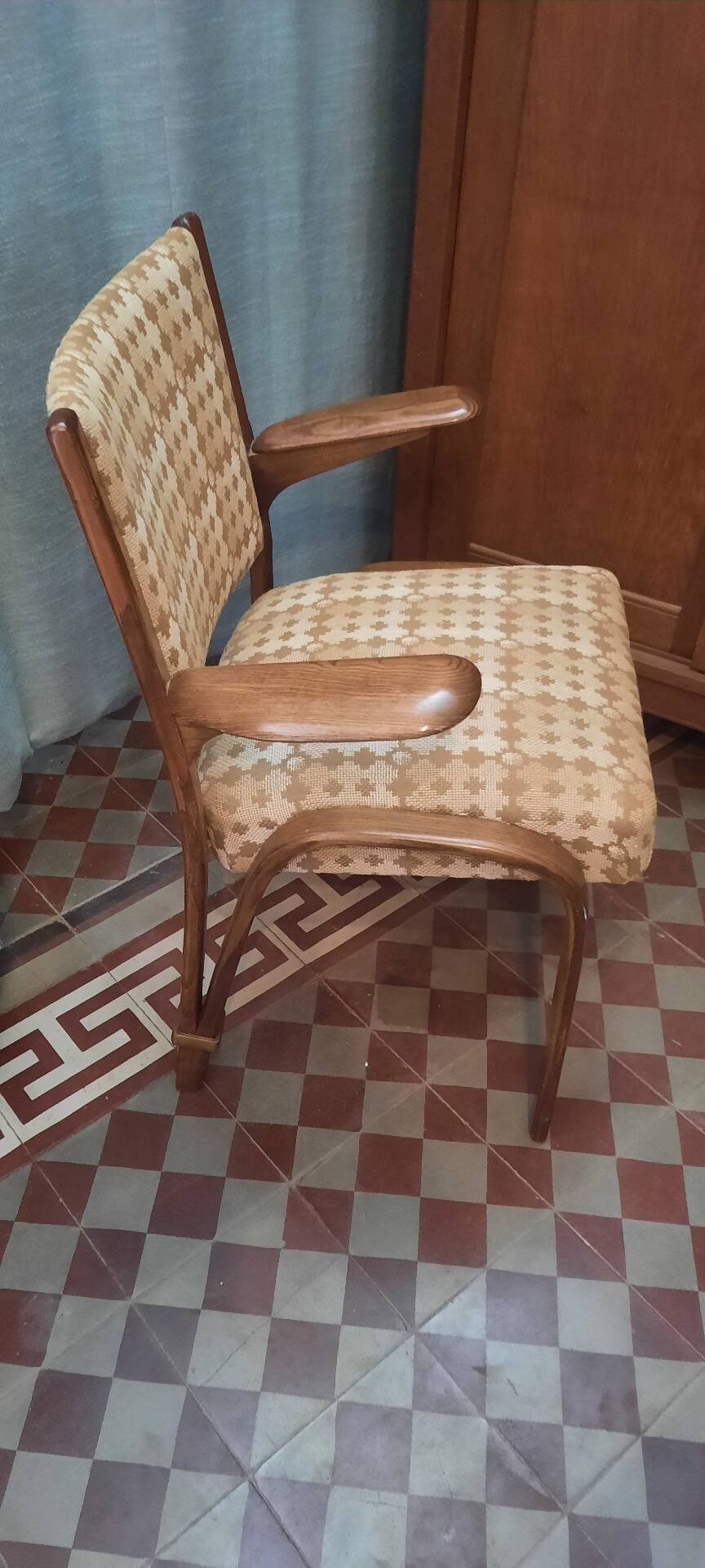 Pair of Bow Wood bridge armchairs