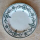 3 iron earth dessert plates model "Malmaison"