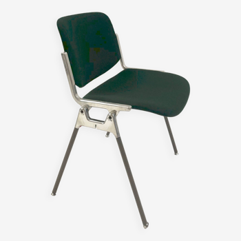 Set of 20 green Piretti chairs for Castelli