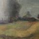 Ennio Cocchi landscape and still life painted on both sides panel