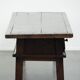 Table basse en bois de châtaignier du XVIIIe siècle d'Europe du Sud