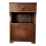Oak bedside table