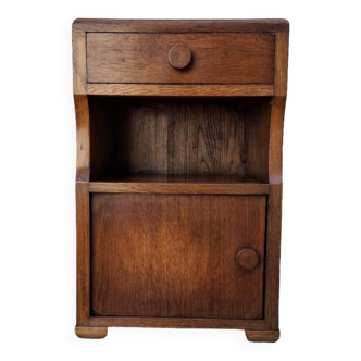 Oak bedside table