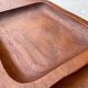 Scandinavian style teak serving tray circa 1960s
