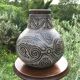Handmade earthen vase
