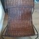 Fauteuils en rotin par Frederick Weinberg