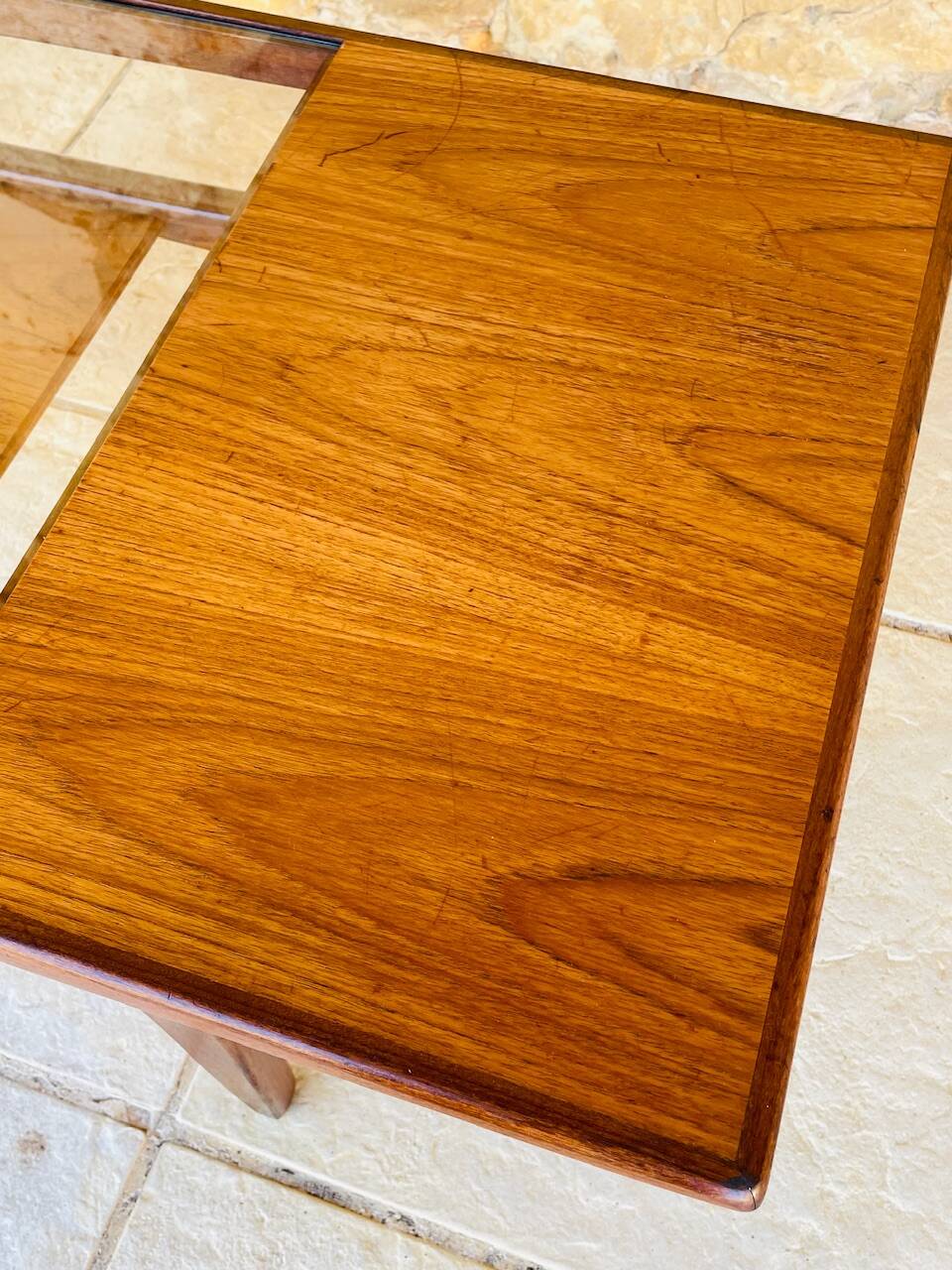 Vintage Teak and Glass Coffee Table by G Plan, Circa 1960s